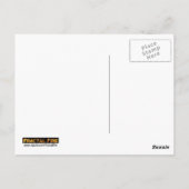 雪だるま ポストカード (裏面)