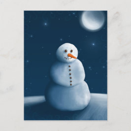 雪だるま ポストカード