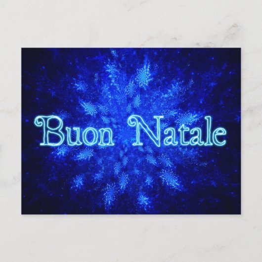 雪だるま ポストカード (正面)