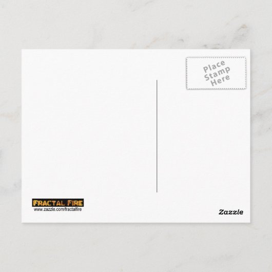 雪だるま ポストカード (裏面)