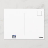 雪だるま ポストカード (裏面)