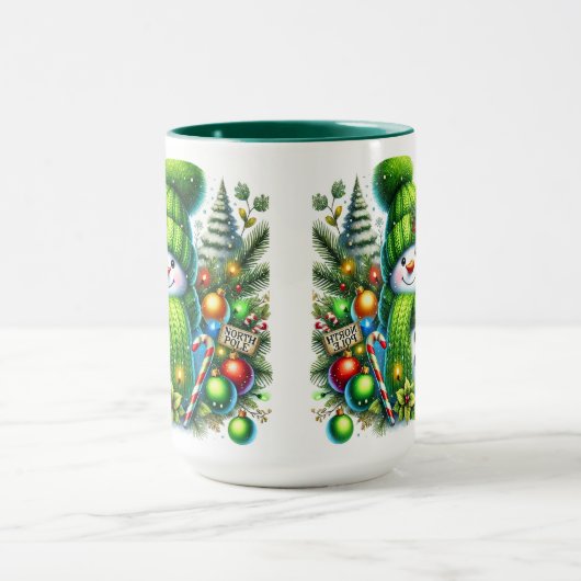 雪だるま マグカップ (中央)