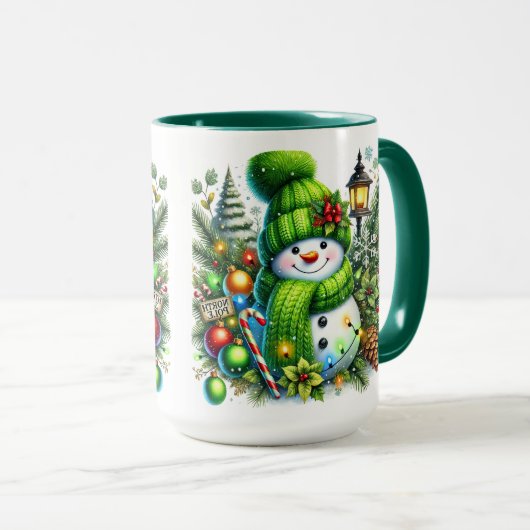 雪だるま マグカップ (正面右)