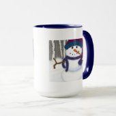 雪だるま マグカップ (正面右)