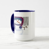 雪だるま マグカップ (正面左)