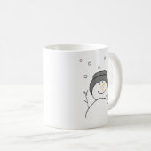 雪だるま マグカップ (正面右)