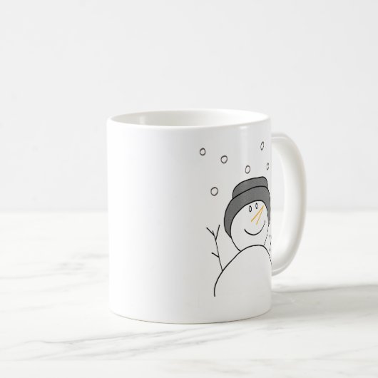雪だるま マグカップ (正面右)