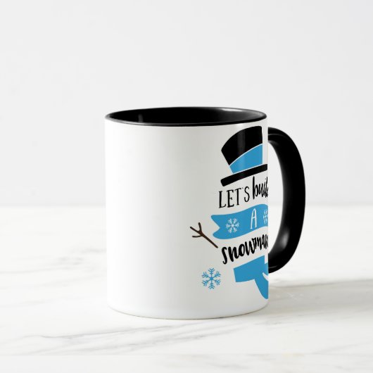 雪だるま マグカップ (正面右)
