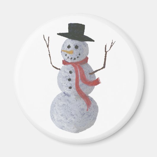 雪だるま マグネット (正面)