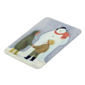 雪だるま マグネット (左側)