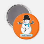 雪だるま マグネット (正面/裏面)