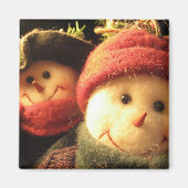 雪だるま マグネット (正面)