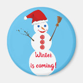 雪だるま マグネット (正面)