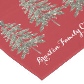 雪だるま ミディアムテーブルランナー (コーナー)