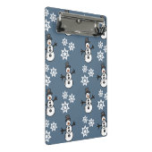 雪だるま ミニクリップボード (アングル)