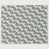 雪だるま ラッピングペーパー (フラット)