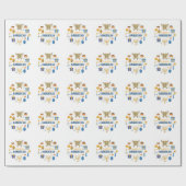 雪だるま ラッピングペーパー (フラット)