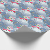 雪だるま ラッピングペーパー (角)