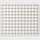 雪だるま ラッピングペーパー (フラット)