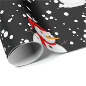 "雪だるま" ラッピングペーパー (ロールコーナー)