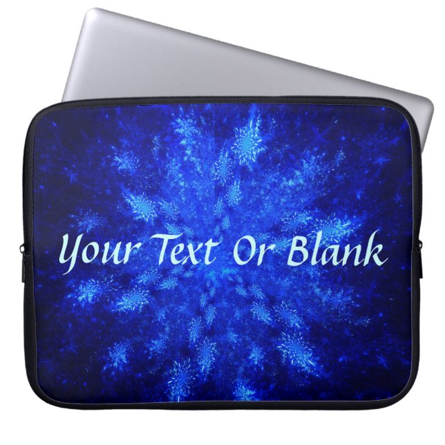 雪だるま ラップトップスリーブ (正面)