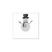 雪だるま ラバースタンプ (インプリント)