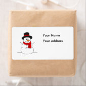 雪だるま ラベル (インサイチュ)