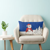 雪だるま ランバークッション (椅子)