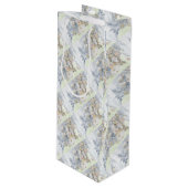 雪だるま ワインギフトバッグ (正面アングル)