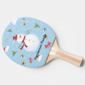 雪だるま 卓球ラケット (横)