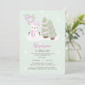 雪だるま 招待状 (スタンド正面)