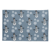 雪だるま 枕カバー (裏面)