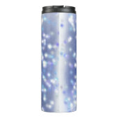 雪だるま、温かい飲み物 タンブラー (裏面)