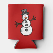 雪だるま 缶クーラー (正面)