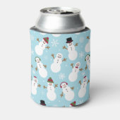 雪だるま 缶クーラー (缶裏面)