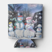 雪だるま 缶クーラー (正面)