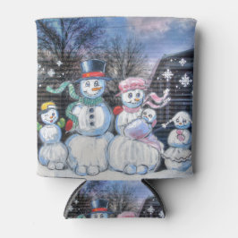 雪だるま 缶クーラー