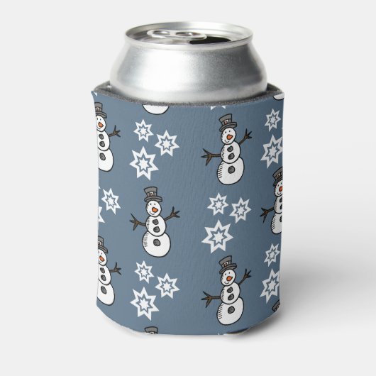雪だるま 缶クーラー (缶裏面)
