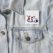 雪だるま 缶バッジ (インサイチュ)