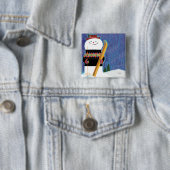 雪だるま 缶バッジ (インサイチュ)