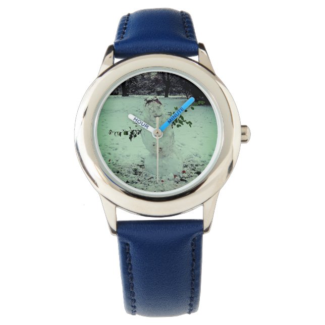 雪だるま 腕時計 (正面)