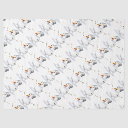 雪だるま 薄葉紙 (正面)