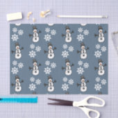 雪だるま 薄葉紙 (クラフト)