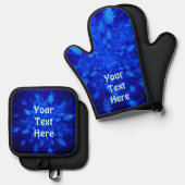 雪だるま 鍋つかみ&鍋敷きセット (正面/裏面)