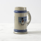 雪だるま、雪だるま ビールジョッキ (正面右)