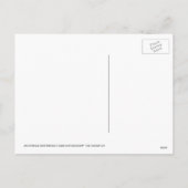 雪だるま | 雪のクリスマスポストカード シーズンポストカード (裏面)