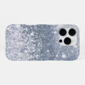 雪だるま&雪の結晶 iPhoneケース (裏面横)