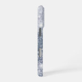 雪だるま&雪の結晶 iPhoneケース (右側面)