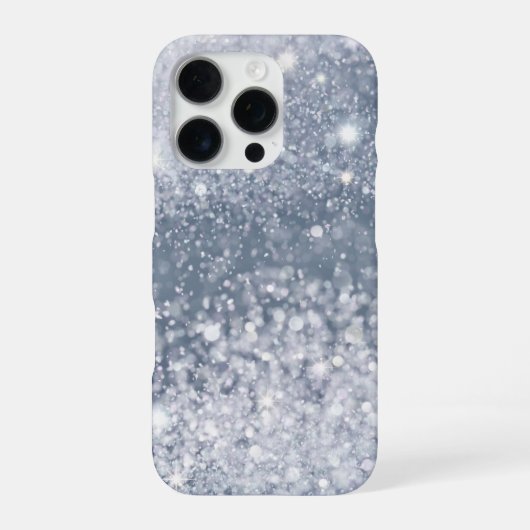 雪だるま&雪の結晶 iPhoneケース (裏面)