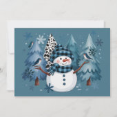 雪だるま 面白い クリスマス Xmas 休暇 ツリー (正面)